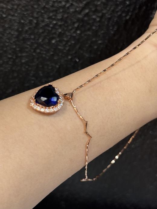 海洋&之星蓝宝石项链 商品图2