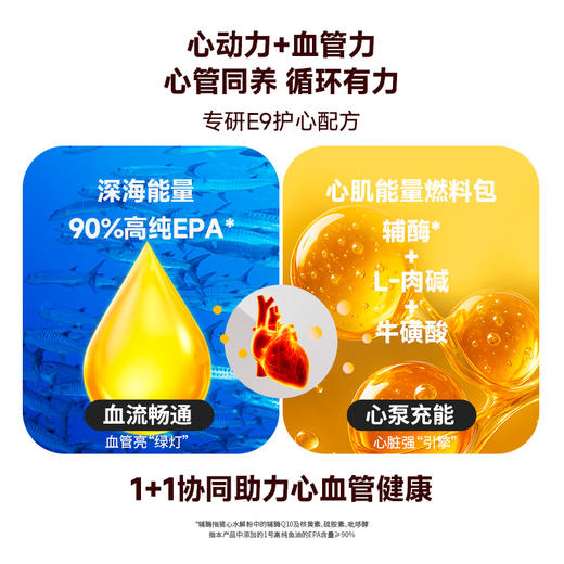 配加E9高纯【护心】卡片鱼油营养补充剂强心力犬猫通用Omega3 商品图2