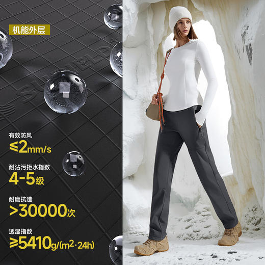 【25秋冬季新款 全面升级】素湃多功能韧壳裤SS5518&5401  防剐蹭 防勾丝 不易变形 商品图7