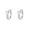 【爱意出动】S925纯银精致爱心镶锆石耳环【YXS-E5790】 商品缩略图4