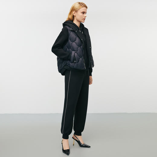 EITIE爱特爱冬季新款时尚保暖防风显瘦连帽马甲羽绒服7911602 商品图3