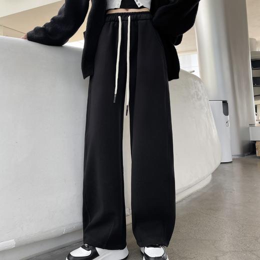 LUOQIQI冬日暖暖·豌豆裤 一体绒设计更加柔软舒适显瘦保暖 宽松裤腿轻松遮肉不挑身材 时尚百搭 商品图13