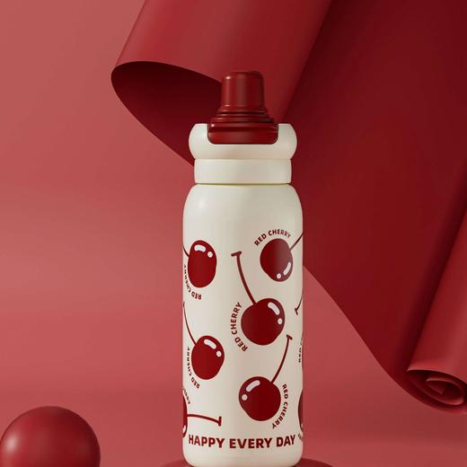 【学生党必备✨】高颜值双饮保温杯🔥316不锈钢水杯， 吸管双饮便携高颜值保温杯子， 316不锈钢+吸管设计，喝水也能萌酷满分💦 超大容量620ML，全天水润不间断！ 商品图5