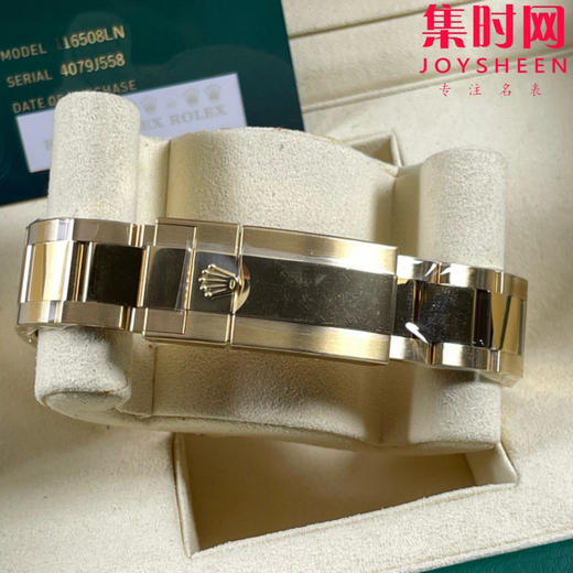 劳力士宇宙计型 BT迪通拿 全金款 黑盘钻面 男士腕表 丹东4130机 商品图8