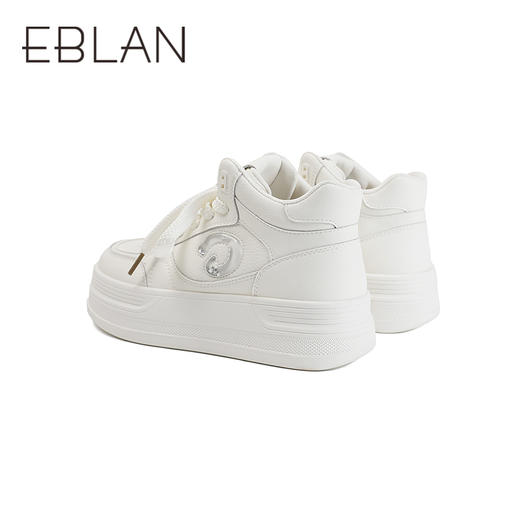 伊伴冬季厚底休闲运动靴街头潮范女时尚休闲鞋B25580922 商品图3