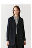 【高品质私服】【IC斜纹花呢中长大衣外套】合身版型 V领设计精准修饰颈线 视觉缩小脸部轮廓G1536-CC【无标出货 介意慎拍】 商品缩略图6