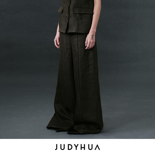 JUDYHUA 绿洲系列亚麻长裤 商品图1