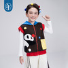 年衣童装儿童马甲25秋冬新款男女童摇粒绒连帽卡通盼达啵啵马甲 商品缩略图3