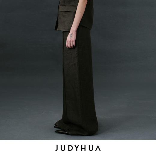 JUDYHUA 绿洲系列亚麻长裤 商品图2