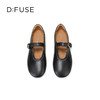 Dfuse迪芙斯2025秋季新款复古一字带奶奶鞋法式铆钉平底玛丽珍鞋休闲单鞋DFD3111029 商品缩略图14