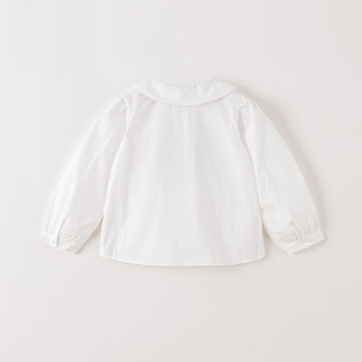 [送领结]马克珍妮女童花边领百搭衬衫儿童衬衣2025秋装新款551922
 商品图3