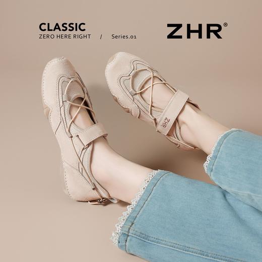 ZHR则则玛丽珍女鞋2025夏季新款软底运动鞋镂空平底单鞋休闲女鞋 商品图9