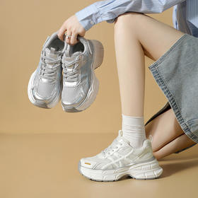 ZHR则则潮流老爹鞋2025夏季新款时尚百搭休闲运动鞋CX116