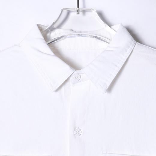 J9815SDSA男士秋冬新款痞帅男装潮牌剪刀印花衬衣衬衫简约宽松时尚衬衣 商品图2