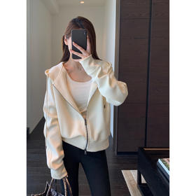 高品质五明治空气层面料！2025减龄连帽卫衣女秋新款日韩休闲款！