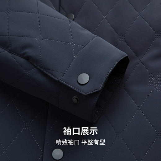 含桑蚕丝填充 翻领棉衣 商品图9