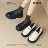 ZHR则则简约纯色厚底乐福鞋女2025新款舒适百搭柔软单鞋通勤显高 商品缩略图9