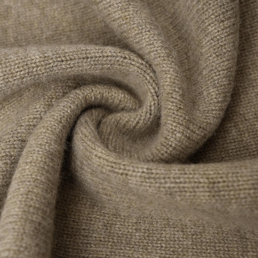 ROMI STUDIO“棕标系列”腔调穿搭羊毛羊绒混纺V领针织开衫23AWM333 商品图3