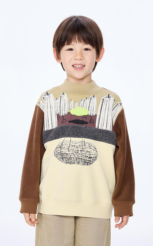 jnby   25年冬款  套头卫衣   1P0411040 商品图8