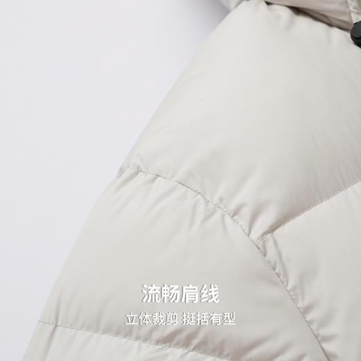 【含鹅绒】圣得西男挺括有型面包服2025秋冬款防风御寒休闲羽绒服 商品图7