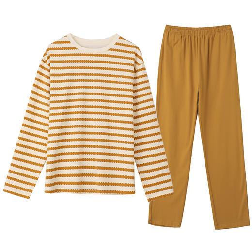 康妮雅情侣睡衣长袖长裤套头套装 商品图10