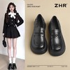 ZHR则则简约纯色厚底乐福鞋女2025新款舒适百搭柔软单鞋通勤显高 商品缩略图0