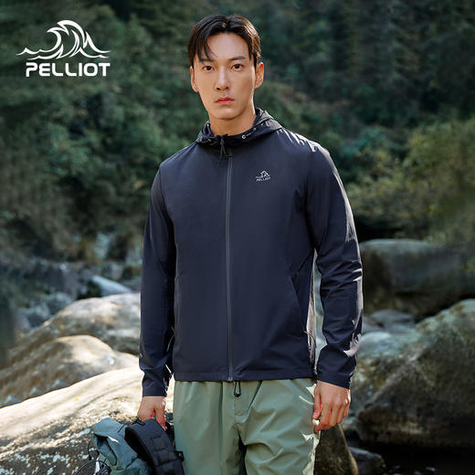 伯希和户外防晒衣男upf50专业皮肤衣女防泼水防晒服轻薄夏季夹克 商品图0