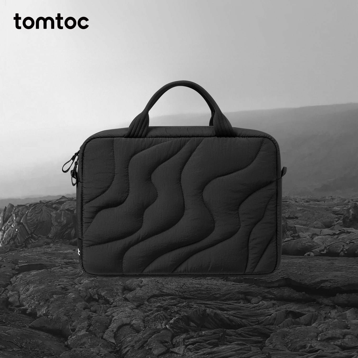 Terra系列 地球肌理手提电脑包 A28