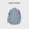 ROMI STUDIO"长期主义"复古做旧棉质绣标工装牛仔衬衣RWCAST5908 商品缩略图1