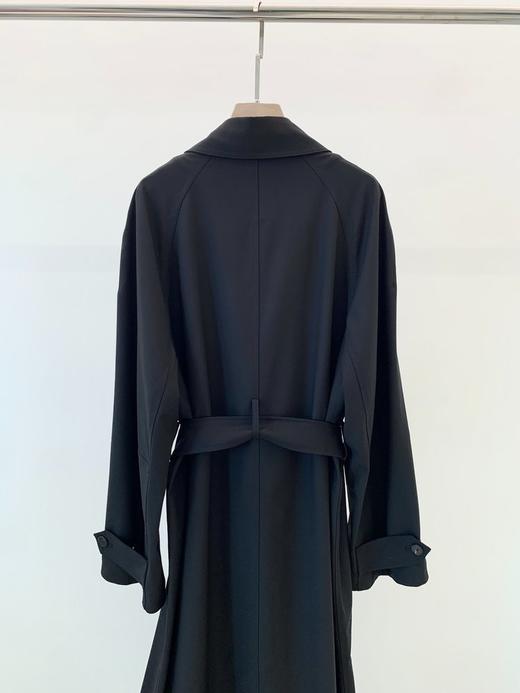 【高品质私服】【IC精纺羊毛平纹长风衣】轻薄舒适，悬垂性好，提升整体造型的精致度G1551-CC【无标出货 介意慎拍】 商品图10