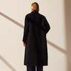 谜底羊毛呢长大衣长袖2025年冬季新品通勤戗驳领正肩女254MD1506 商品缩略图2
