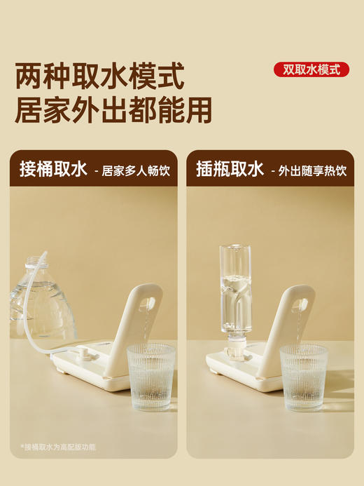 【约3S速热/超薄/平板大小】北欧沃朗丨超级便携平板式两用即热饮水机（高配版带收纳盒）瓶装桶装水均可用 下单72小时左右发 商品图6