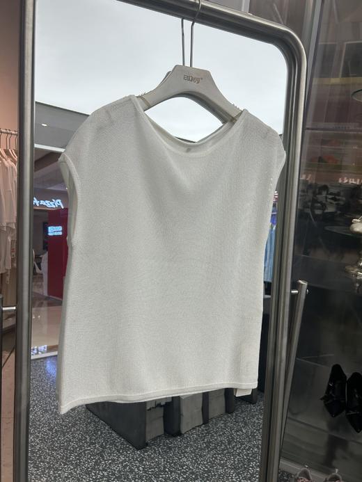 【门店同款】ENJOY秋季斜肩针织上衣 164194657 商品图1