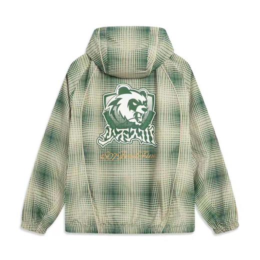 李宁反伍BADFIVE少不入川 x 1807联名系列男子冰感舒适吸湿排汗宽松运动风衣AFDVH87-1DS 商品图1