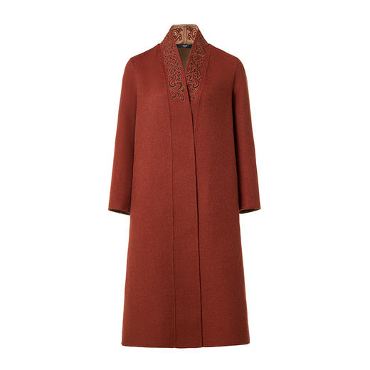 TANGY Collection天意2025冬季新品商场同款华章系列女双面穿呢大衣L254005 商品图4