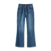 超JUE版型时髦洗水蓝色，高腰微喇牛仔长裤修身显瘦喇叭裤WLZD-2512206 商品缩略图4