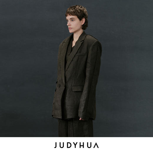 JUDYHUA 绿洲系列亚麻西装 商品图1