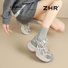 ZHR复古厚底6cm老爹鞋女鞋2025秋季网面透气运动鞋轻便增高休闲鞋 商品缩略图7