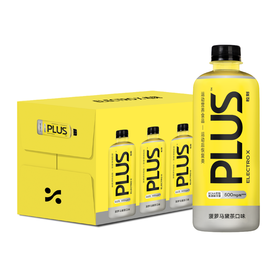 粒刻（ELECTRO X）PLUS电解质水菠萝马黛茶口味丨500mL*15瓶
