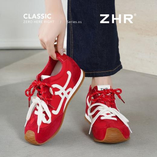 ZHR则则多巴胺阿甘鞋双鞋带增高鞋2025轻便舒适休闲运动鞋女 商品图7