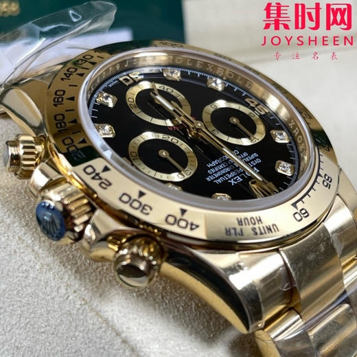 劳力士宇宙计型 BT迪通拿 全金款 黑盘钻面 男士腕表 丹东4130机 商品图6