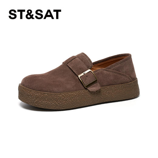 星期六男士复古休闲风百搭勃肯鞋SSD3121008 商品图5