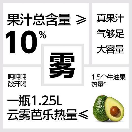 柠檬共和国 复合气泡果汁到手1.25L*6瓶装 饮料大容量 商品图4