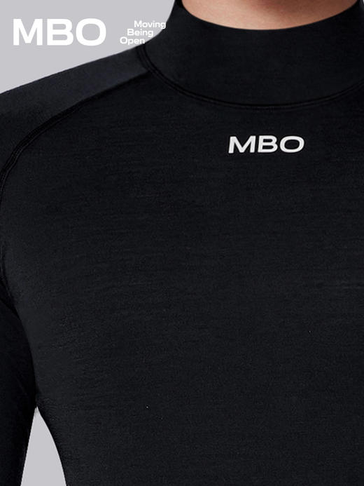 MBO Merino Tencel 男子 秋冬 天丝美利奴羊毛长袖打底衫 B340  (经销商专拍链接，非经销商拍单不发货) 商品图9