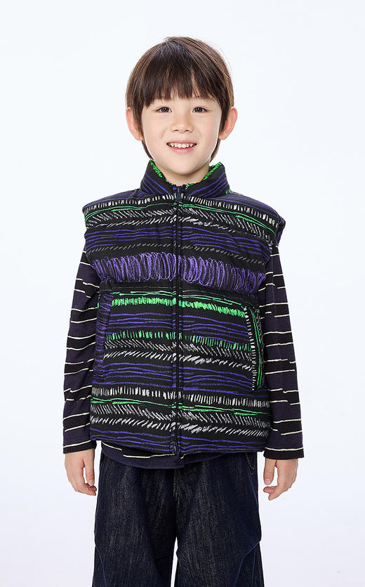 jnby   25年冬款  羽绒马甲  1P0C11620 商品图3