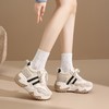 ZHR则则隐形内增高9cm小白鞋2025秋季新款头层猪皮百搭舒适德训鞋 商品缩略图2