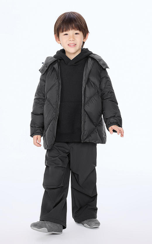 jnby   25年冬款  中长款羽绒服  1P0C10670 商品图0