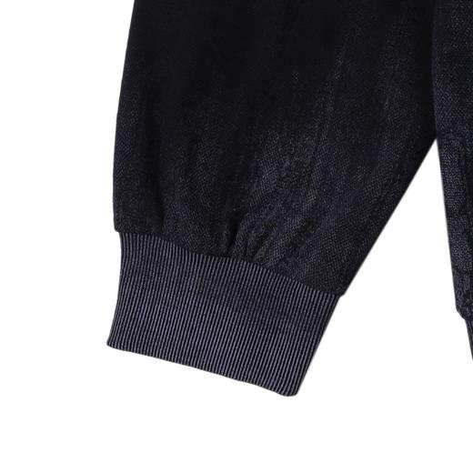 51650SDSA男士秋冬新款痞帅男装韩版渐变磨破圆领卫衣时尚休闲套头上衣 商品图3