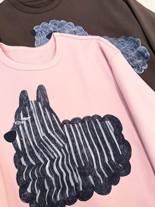 【高品质私服】【JN狗狗图案套头粉色卫衣】柔软舒适 | 挺括性好 | 质地细密G1564-CC【无标出货 介意慎拍】 商品图8