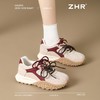 ZHR则则6CM厚底内增高老爹鞋女春秋款阿甘鞋女百搭休闲运动鞋女鞋 商品缩略图7